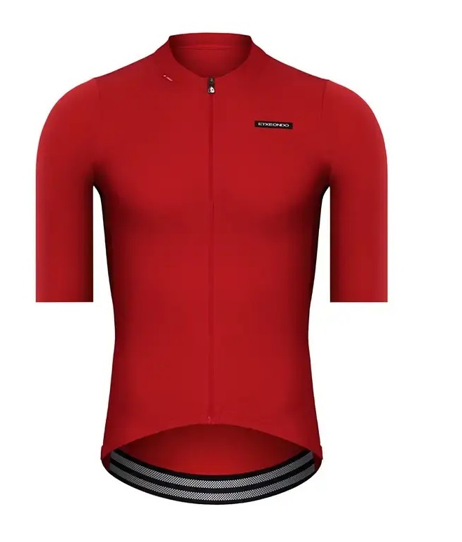 Etxeondo Alde 110LW Fietsshirt Korte Mouwen Rood Heren