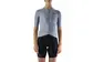 Etxeondo Alda Metalica Fietsshirt Korte Mouwen Parel Grijs Dames