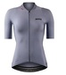 Etxeondo Alda Metalica Fietsshirt Korte Mouwen Parel Grijs Dames