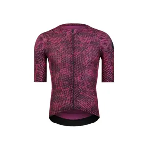 Etxeondo Trama Fietsshirt Korte Mouwen Roze Heren