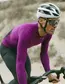 Etxeondo Alde Thermo Fietsshirt Lange Mouwen Donkerrood Heren