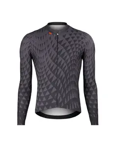 Etxeondo Aran Thermo Fietsshirt Lange Mouwen Grijs Heren