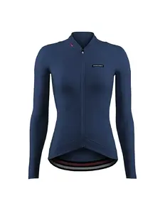 Etxeondo Alda Thermo Fietsshirt Lange Mouwen Blauw Dames
