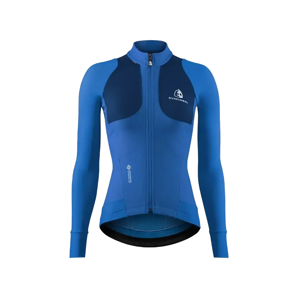 ETXEONDO Teknika GTX Windjack Blauw/Blauw Dames