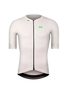 Etxeondo Mira Fietsshirt Korte Mouwen Beige Heren
