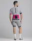 Etxeondo Baso Fietsshirt Korte Mouwen Grijs/Roze Heren