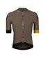 Etxeondo Baso Fietsshirt Korte Mouwen Bruin/Geel Heren
