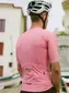 Etxeondo Gara Fietsshirt Korte Mouwen Roze Heren