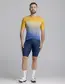 Etxeondo Alai Fietsshirt Korte Mouwen Geel/Blauw Heren