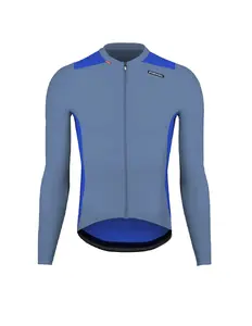 Etxeondo Alde Color Edition Fietsshirt Lange Mouwen Blauw Heren