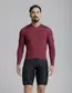 Etxeondo Alde Color Edition Fietsshirt Lange Mouwen Donkerrood Heren