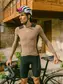 Etxeondo Alde Color Edition Fietsshirt Lange Mouwen Bruin Heren