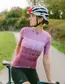 Etxeondo Alaia Fietsshirt Korte Mouwen Donkerrood Dames