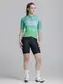 Etxeondo Alaia Fietsshirt Korte Mouwen Groen Dames
