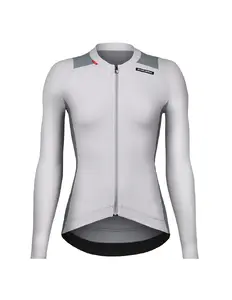Etxeondo Alda Color Edition Fietsshirt Lange Mouwen Grijs Dames