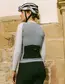 Etxeondo Alda Color Edition Fietsshirt Lange Mouwen Grijs Dames