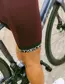 Etxeondo Olimpica Fietsbroek Kort Donkerrood Dames