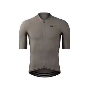 Etxeondo Alde Metalic Fietsshirt Korte Mouwen Grijs/Bruin Heren