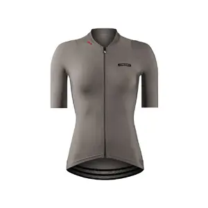 Etxeondo Alda Metalic Fietsshirt Korte Mouwen Grijs/Bruin Dames