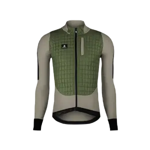 ETXEONDO Arri Primaloft Fietsjack Groen/Donkergrijs Heren