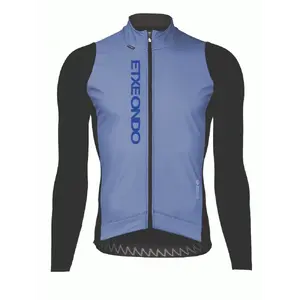 ETXEONDO Urrun Gore-Tex Windstopper Fietsjack Blauw Heren