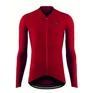 ETXEONDO Alde Thermo Fietsshirt Lange Mouwen Rood/Zwart Heren