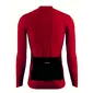 ETXEONDO Alde Thermo Fietsshirt Lange Mouwen Rood/Zwart Heren — afbeelding 2