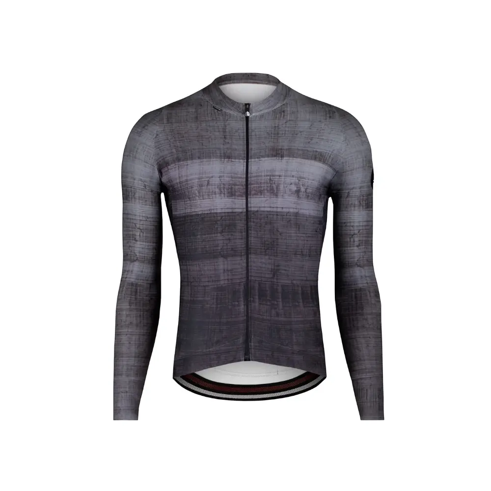ETXEONDO Alai Thermo Thermal Fietsshirt Lange Mouwen Marengo/Grey Heren