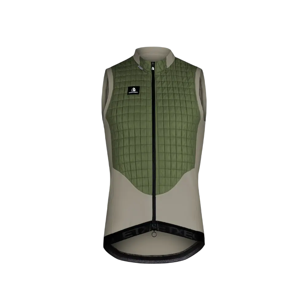 ETXEONDO Arri Primaloft Windvest Groen/Donkergrijs Heren