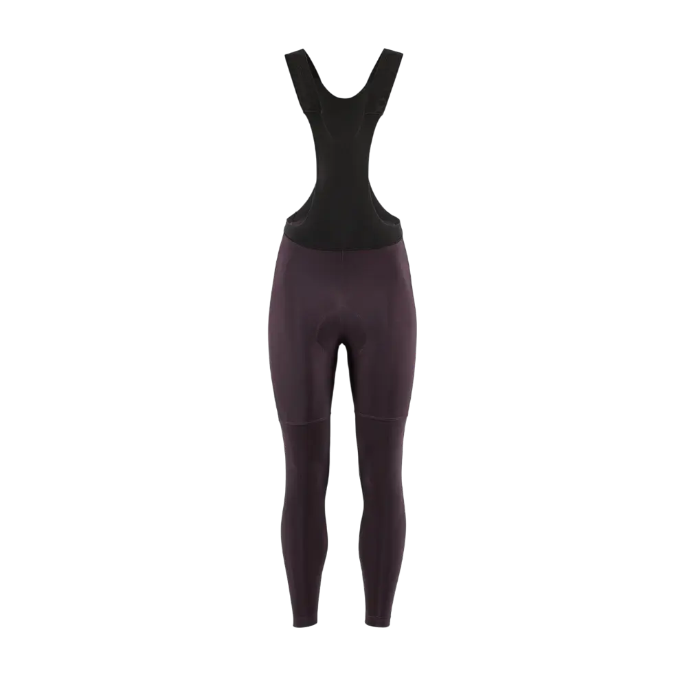 ETXEONDO Koma Thermo Fietsbroek Lang Donkerpaars Dames