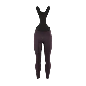 Etxeondo Koma Thermo Fietsbroek Lang Donkerpaars Dames