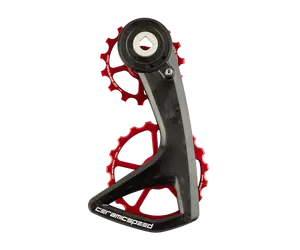 CeramicSpeed OSPW RS 5-SPOKE Derailleurkooi SRAM RED D1/E1/FORCE D1 Rood