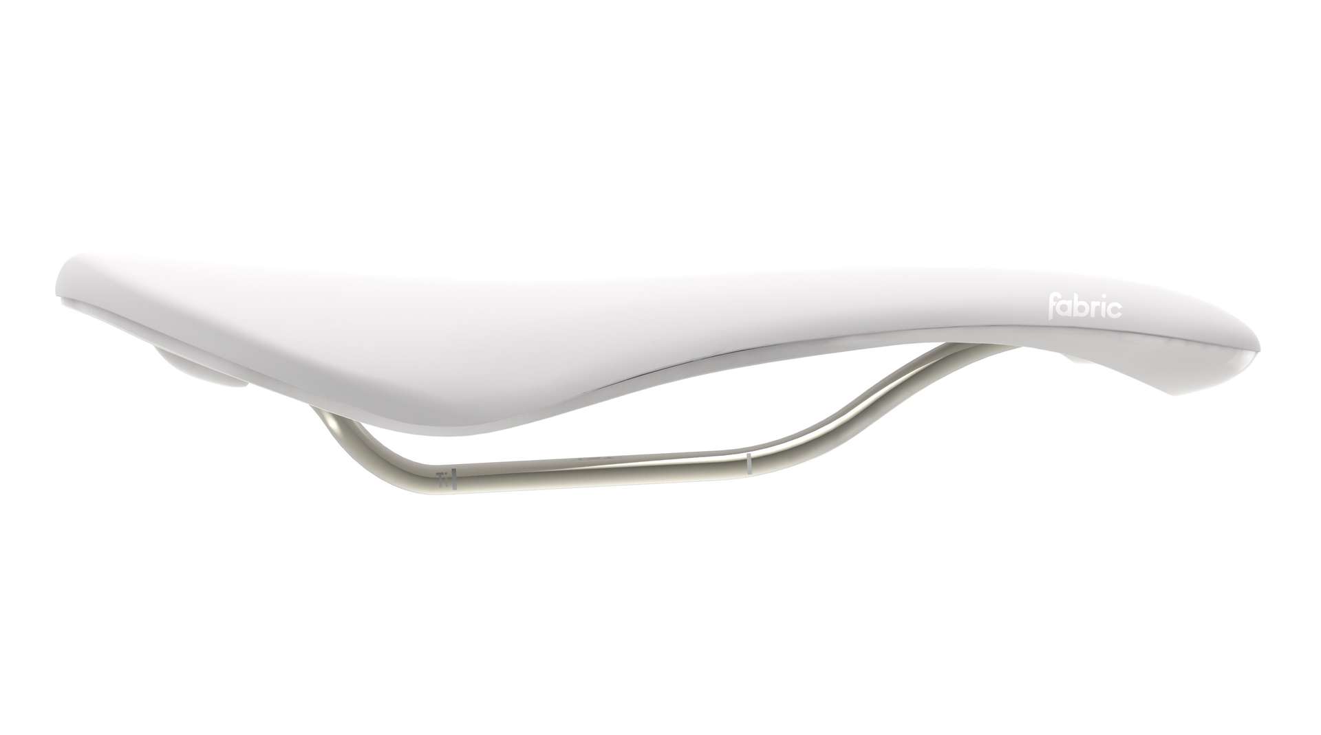 Fabric Scoop Shallow Race Zadel Wit