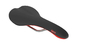 Fabric Scoop Shallow Elite Zadel Zwart/Rood