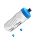 Fabric Bidon 650ml Transparant/Blauw