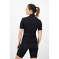 Q36.5 L1 Pinstripe X Fietsshirt Korte Mouwen Zwart Dames