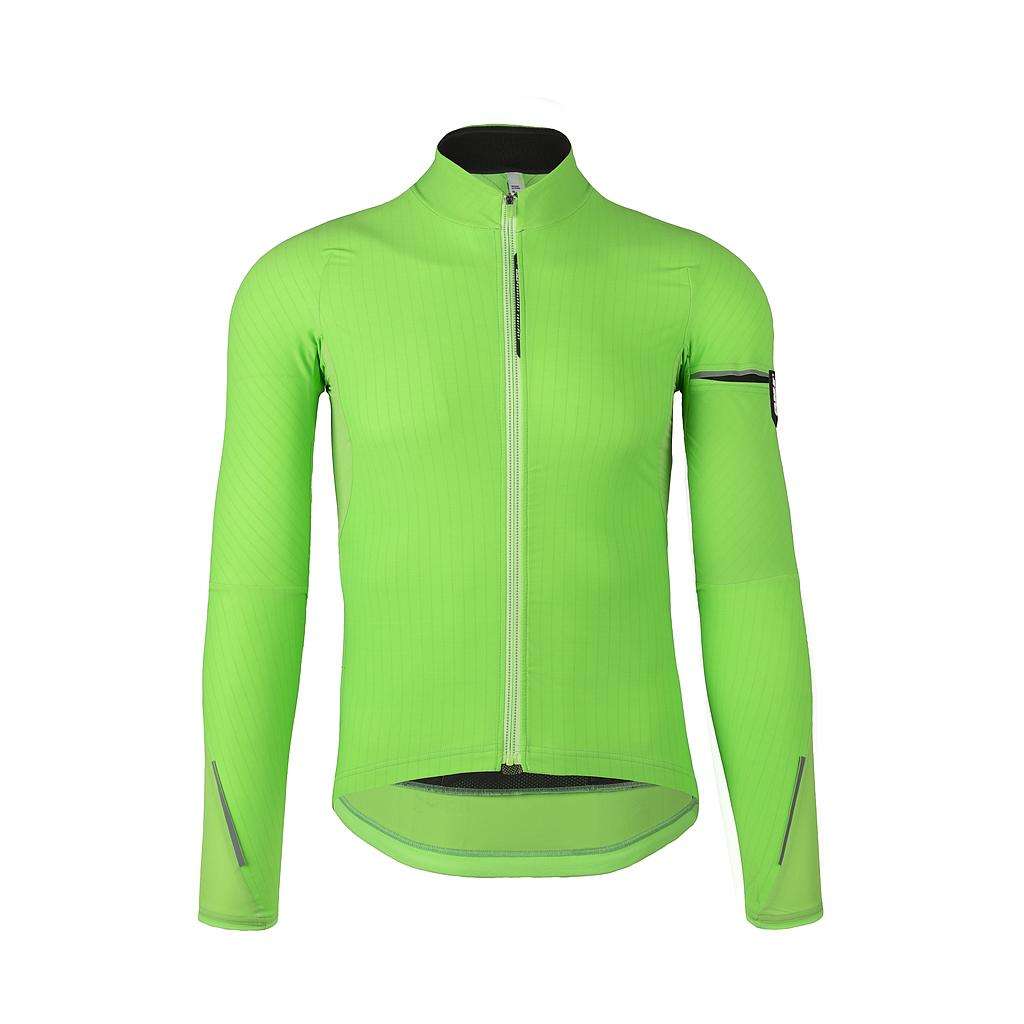 Q36.5 Hybrid Que Fietsshirt Lange Mouwen Heren Groen
