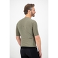 Q36.5 L1 Pinstripe X Fietsshirt Korte Mouwen Olijfgroen Heren