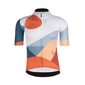 Q36.5 R2 Globe Trotter Fietsshirt Korte Mouwen Oranje/Blauw/Wit Heren