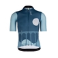 Q36.5 R2 Globe Trotter Fietsshirt Korte Mouwen Blauw Heren