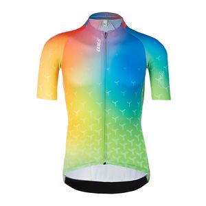 Q36.5 R2 Good Vibes Fietsshirt Korte Mouwen Multicolor Heren