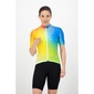Q36.5 G1 Good Vibes Fietsshirt Korte Mouwen Multicolor Dames