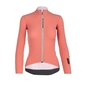 Q36.5 Pinstripe X Fietsshirt Lange Mouwen Roze Dames