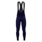 Q36.5 L1 Fietsbroek Lang Met Zeem en Bretels Donkerblauw Heren 