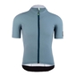 Q36.5 L1 Pinstripe X Fietsshirt Korte Mouwen Blauw/Grijs Heren