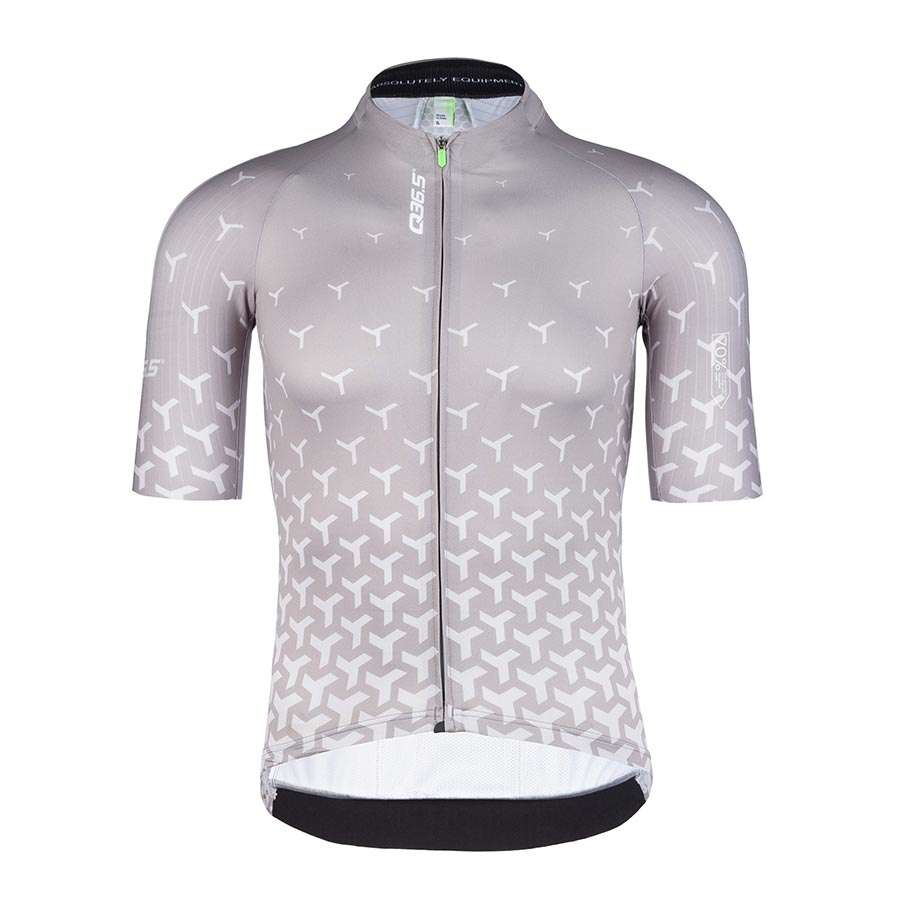 Q36.5 R2 Y Fietsshirt Korte Mouwen Grijs Heren