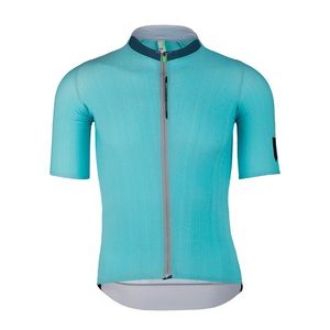 Q36.5 Seta Fietsshirt Korte Mouwen Groen/Blauw Heren
