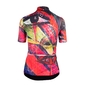 Q36.5 G1 Felix Fietsshirt Korte Mouwen Roze/Multi Dames