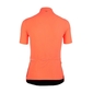Q36.5 L1 Pinstripe X Fietsshirt Korte Mouwen Oranje Dames