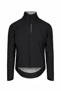 Q36.5 R. Shell Protection X Regenjack Zwart